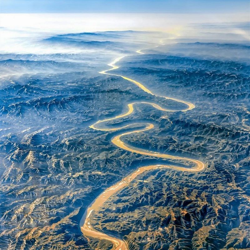 閑暇之余，黃河尋蹤：流過(guò)千年塵煙，歷經(jīng)歲月滄桑  